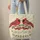 Cardinal Birds Branch Berries Your Name Vine Leaf Garland Wildlife Lover Gift Quilted Tote Bag - 6
