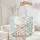 Piglet Daisy Field Floral Wreath Wildflower Clouds - Everyday Tote Gift Quilted Tote Bag - 5