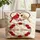 Cardinals Intertwining Heart Branches Red Rose Wreath - Wildlife Lover Gift Quilted Tote Bag - 1