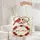 Cardinals Intertwining Heart Branches Red Rose Wreath - Wildlife Lover Gift Quilted Tote Bag - 5
