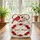 Cardinals Intertwining Heart Branches Red Rose Wreath - Wildlife Lover Gift Quilted Tote Bag - 3