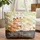 Fox Bunny Wildflower Rolling Fields Name Slate - Wildlife Lover Gift Quilted Tote Bag - 1