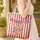 Two Bears Hugging Red Blue Bow Tie Bunting Flags - Wildlife Lover Gift Quilted Tote Bag - 4