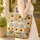 Vintage Camper Sunflowers Wildflowers - Farmhouse Decor Travel Lover Gift Quilted Tote Bag - 4