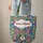 Rainbow Swirl Cat Face Green Eyes Pink Nose Speech Bubble - Everyday Cat Lover Gift Quilted Tote Bag - 6