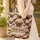 Expressive Pug Trio Personalized Name Sign - Dog Lover Everyday Lifestyle Gift Quilted Tote Bag - 4