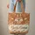 Autumn Fawns Wildflowers Personalized Name Garland - Wildlife Lover Gift Quilted Tote Bag - 6