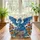 Majestic Dragon on Stack of Books Lush Flowers Tendrils - Dragon Lover Travel Essentials Quilted Tote Bag - 3