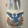 Majestic Dragon on Stack of Books Lush Flowers Tendrils - Dragon Lover Travel Essentials Quilted Tote Bag - 6