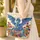 Majestic Dragon on Stack of Books Lush Flowers Tendrils - Dragon Lover Travel Essentials Quilted Tote Bag - 4