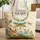 Iridescent Dragonflies Floral Leaf Wreath Name Tiny Stars - Wildlife Lover Everyday Tote Quilted Tote Bag - 1