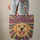 Golden Retriever Your Name Radial Stripes - Dog Lover Gift Quilted Tote Bag - 6