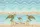 Cute Sea Turtles Ocean Waves Seashells - Personalized Wildlife Lover Gift Quilted Tote Bag - 7