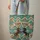 Rearing Horses Turquoise Teal Earthy Southwestern Western Country Lifestyle Horse Lover Gift Quilted Tote Bag - 6