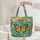Monarch Butterfly Wings Botanical Floral Personalized Name - Nature Lover Everyday Tote Quilted Tote Bag - 5