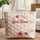 Pink Bunnies Roses Floral Wreath - Everyday Lifestyle Gift Quilted Tote Bag - 1