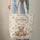 Bear Cross-Stitch Floral Sprigs Everyday Gift Quilted Tote Bag - 6