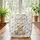 Bear Cross-Stitch Floral Sprigs Everyday Gift Quilted Tote Bag - 3