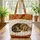 Sleeping Dachshund Puppy Name Sign Autumn Leaves - Dog Lover Fall Decor Gift Quilted Tote Bag - 3