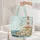 Personalized Lighthouse Cottages Ocean Terns Seashells - Coastal Home Decor Gift Quilted Tote Bag - 5