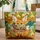 Fennec Fox Desert Cacti Personalized Sign - Everyday Carry Gift Quilted Tote Bag - 1
