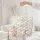 Ballet Bunnies Roses Wreath Name Everyday Gift for Girls Quilted Tote Bag - 5