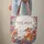 Bunny Fox Nuzzling Wildflower Butterfly Wreath - Home Decor Gift for Animal Lover Quilted Tote Bag - 6