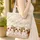 Shih Tzu Puppies Paw Print Leaves Your Name Bunting - Dog Lover Everyday Gift Quilted Tote Bag - 4