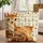 Deer Woodland Forest Pine Branches Rustic Wooden Sign - Wildlife Lover Gift Quilted Tote Bag - 1