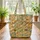 Fennec Foxes Desert Succulents Flowers - Outdoor Adventure Wildlife Lover Gift Quilted Tote Bag - 3