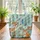 Deer Fox Camper Pine Tree Mountain Personalized Name Outdoor Adventure Gift Quilted Tote Bag - 3