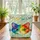 Rainbow Cat Face Three Cats Paw Prints Your Name Bunting - Cat Lover Gift Everyday Tote Quilted Tote Bag - 3