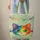 Rainbow Cat Face Three Cats Paw Prints Your Name Bunting - Cat Lover Gift Everyday Tote Quilted Tote Bag - 6