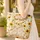 Nuzzling Bunnies Sunflowers Daisy Wreath - Nature Lover Everyday Tote Gift Quilted Tote Bag - 4