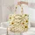 Nuzzling Bunnies Sunflowers Daisy Wreath - Nature Lover Everyday Tote Gift Quilted Tote Bag - 5