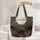 Black Cats Green Eyes Crimson Roses Botanical Vines - Everyday Tote Cat Lover Gift Quilted Tote Bag - 5