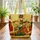 Three Foxes Botanical Leaves Ribbon - Wildlife Lover Everyday Tote Quilted Tote Bag - 3