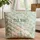 Bunnies Nuzzling Green Leaves White Flowers Floral Wreath Everyday Tote Wildlife Lover Gift Quilted Tote Bag - 1