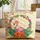 Pink Flamingo Hibiscus Floral Wreath - Tropical Lifestyle Gift Quilted Tote Bag - 1