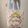 Two Yellow Birds Perched Branches Pink Red Blossoms Floral Wreath - Everyday Carry Gift Quilted Tote Bag - 6