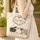Three Nuzzling Sheep Your Name Heart - Everyday Tote for Sheep Lover Quilted Tote Bag - 4