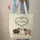 Three Nuzzling Sheep Your Name Heart - Everyday Tote for Sheep Lover Quilted Tote Bag - 6