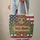 Bigfoot Pine Tree American Flag - Freedom Celebration Independence Day Gift Quilted Tote Bag - 6