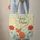Red Fox Cub Poppies Floral Wreath Cursive - Wildlife Lover Gift Quilted Tote Bag - 6
