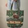 Personalized Majestic Deer Antlers Mountain Forested Landscape - Wildlife Lover Gift Quilted Tote Bag - 6