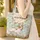 Jack Russell Terrier Floral Wreath Wildflower Meadow - Everyday Jack Russell Lover Gift Quilted Tote Bag - 4