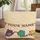 Three Folk Art Birds Musical Instruments Your Name Bunting - Home Decor Music Lover Gift Quilted Tote Bag - 1