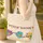 Three Folk Art Birds Musical Instruments Your Name Bunting - Home Decor Music Lover Gift Quilted Tote Bag - 4