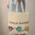 Three Folk Art Birds Musical Instruments Your Name Bunting - Home Decor Music Lover Gift Quilted Tote Bag - 6