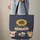 Personalized Sunflower Bunting Stars Berries - Patriotic Farmhouse Gift Quilted Tote Bag - 6